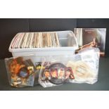 Vinyl - Over 110 LP's and 12" singles (mainly LP's) including The Police, Eagles, Roxy Music, Eric