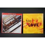 Vinyl - 2 The Beatles 180gm reissue LP's to include Love on Apple Records 0602547048509, sleeve