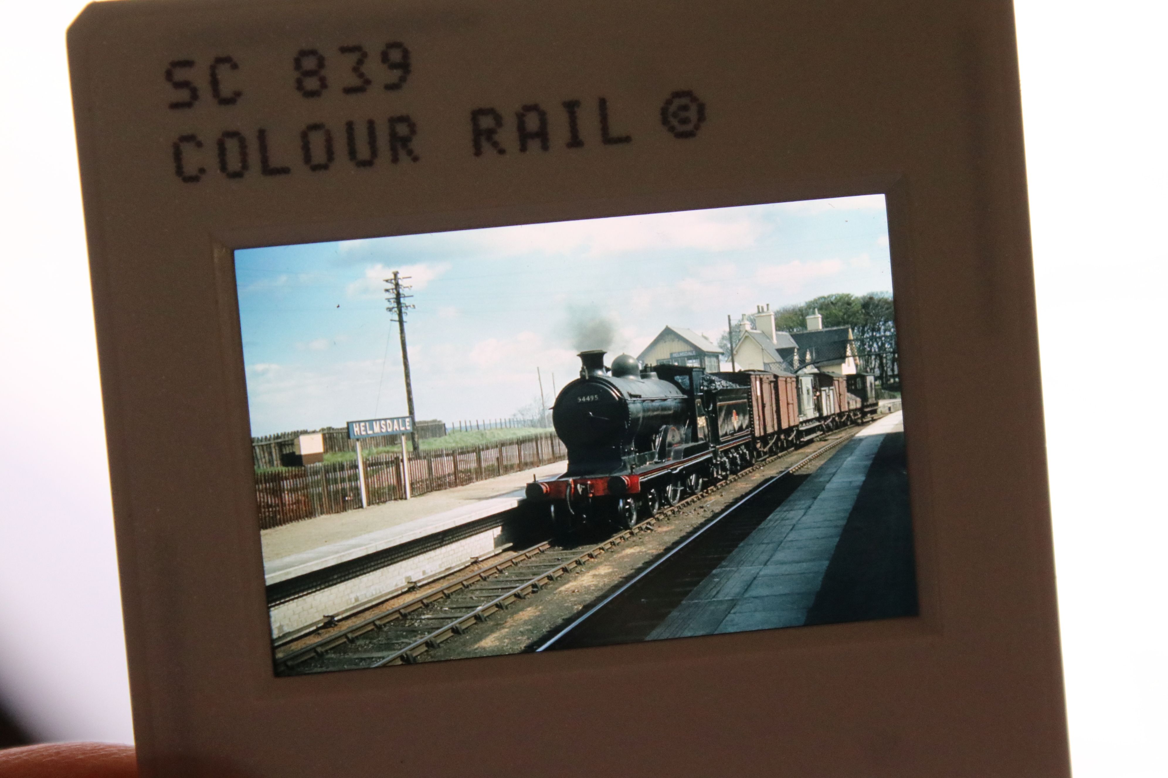 A large collection of 35mm colour slides of trains and railways. - Image 7 of 12