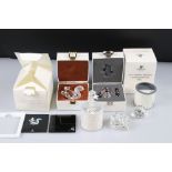 Collection of Swarovski Crystal including Cased 10th Anniversary Squirrel, Cased Kris Bear with