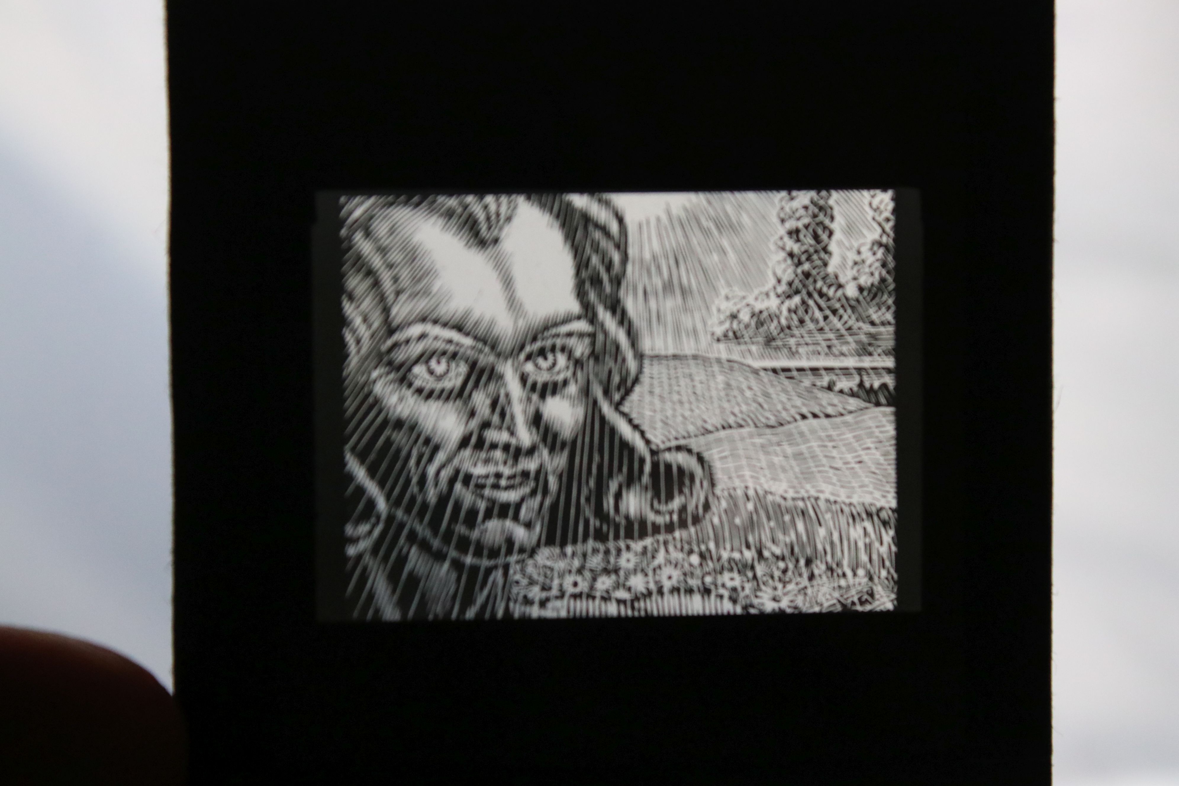 A collection of German magic lantern slides to include accompanying story book. - Image 2 of 5