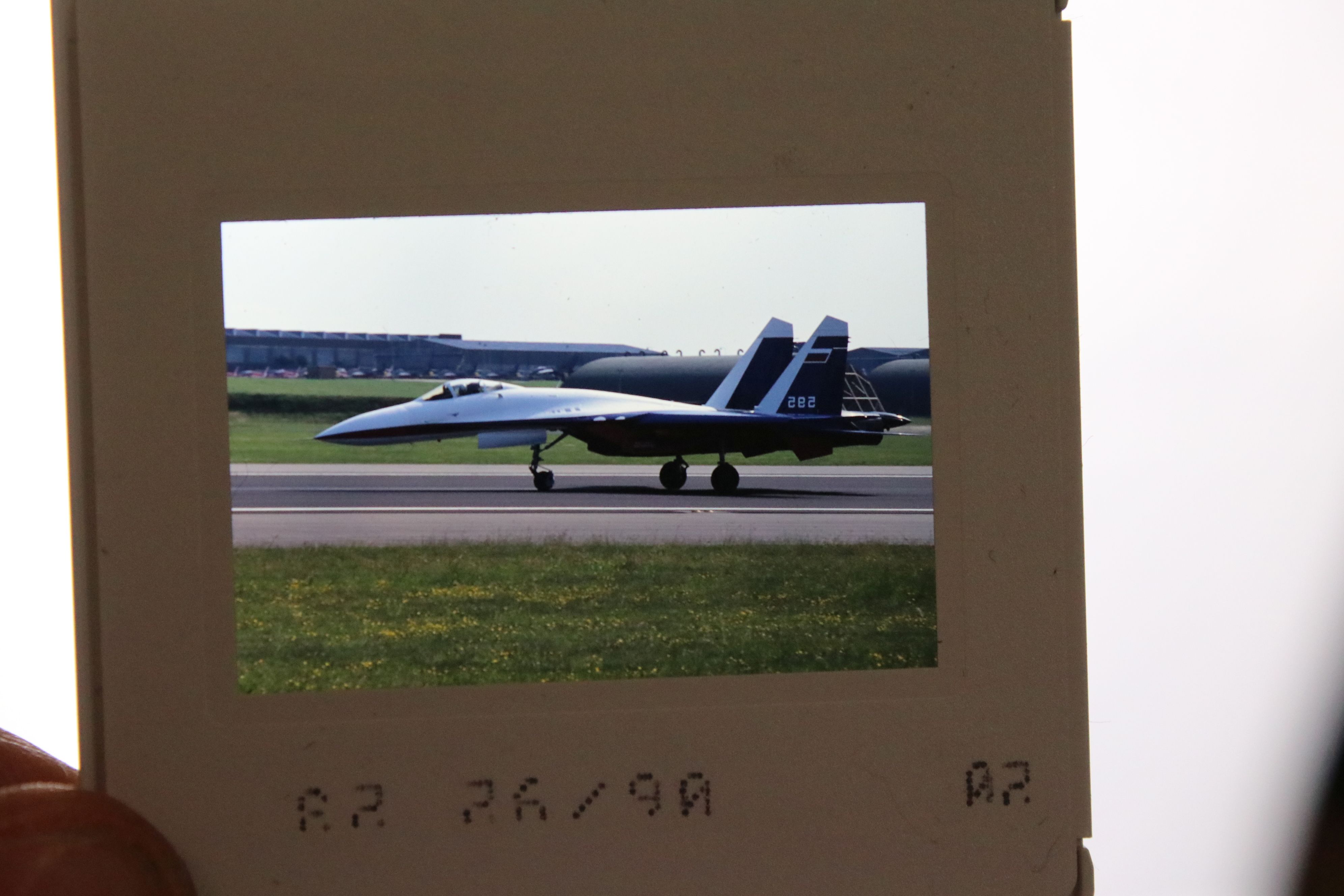 A collection of 35mm colour slides of military and civilian aircraft. - Image 8 of 9