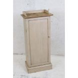 Pine painted cupboard with shelves