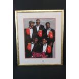 Boxing interest - Signed Photograph of Boxing Legends Muhammad Ali, George Foreman, Joe Frazier, Ken