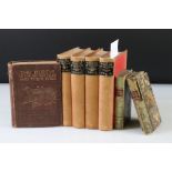 Books - A Handbook to the Birds of Britain by R. Bowdler Sharpe in four volumes together with the