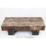 Sleeper effect Coffee Table, 120cm long x 50cm wide x 37cm high