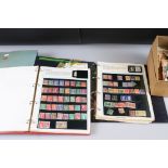 A collection of mixed stamps to include British and world examples, mainly within albums.