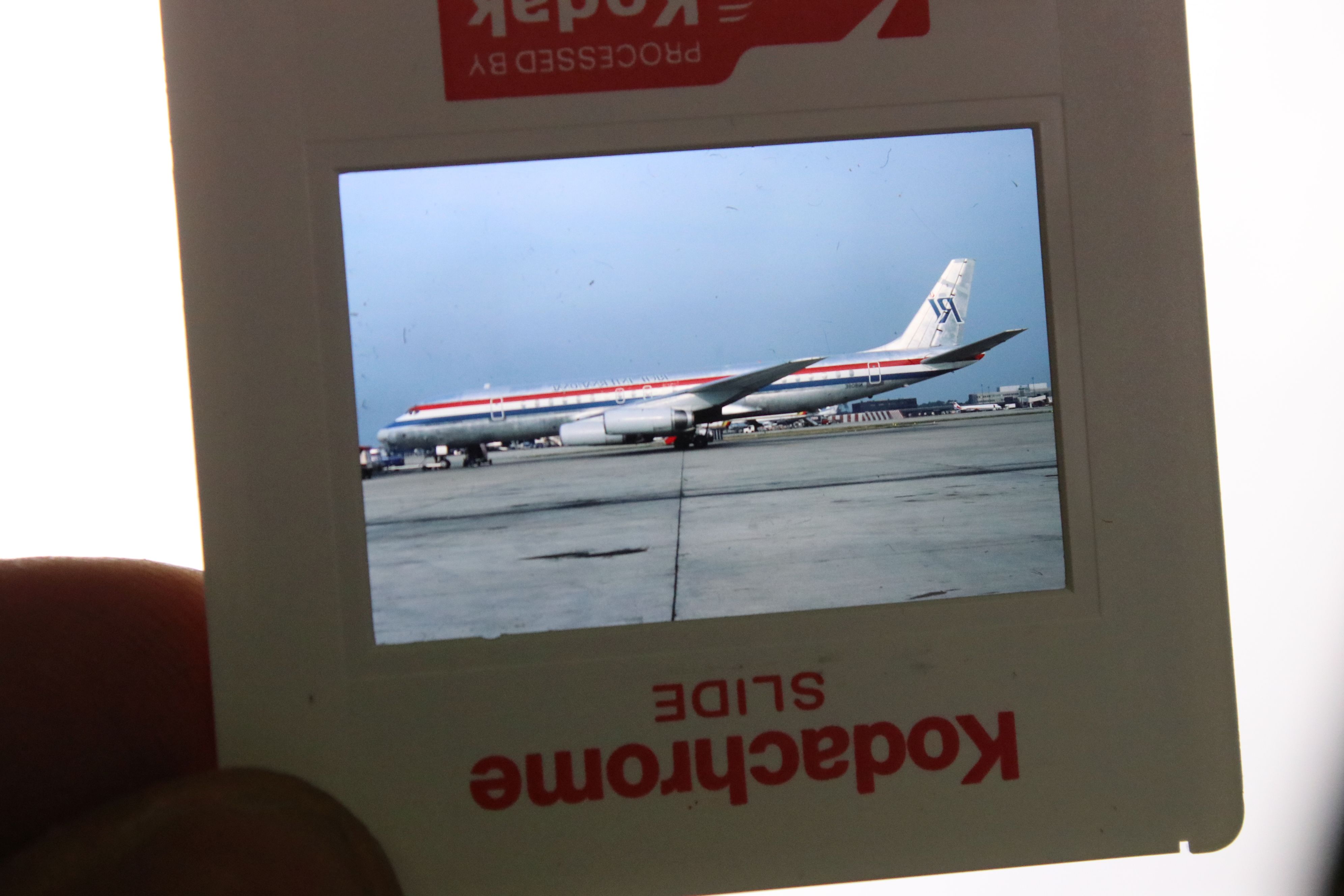 A collection of 35mm colour slides of military and civilian aircraft. - Image 5 of 9