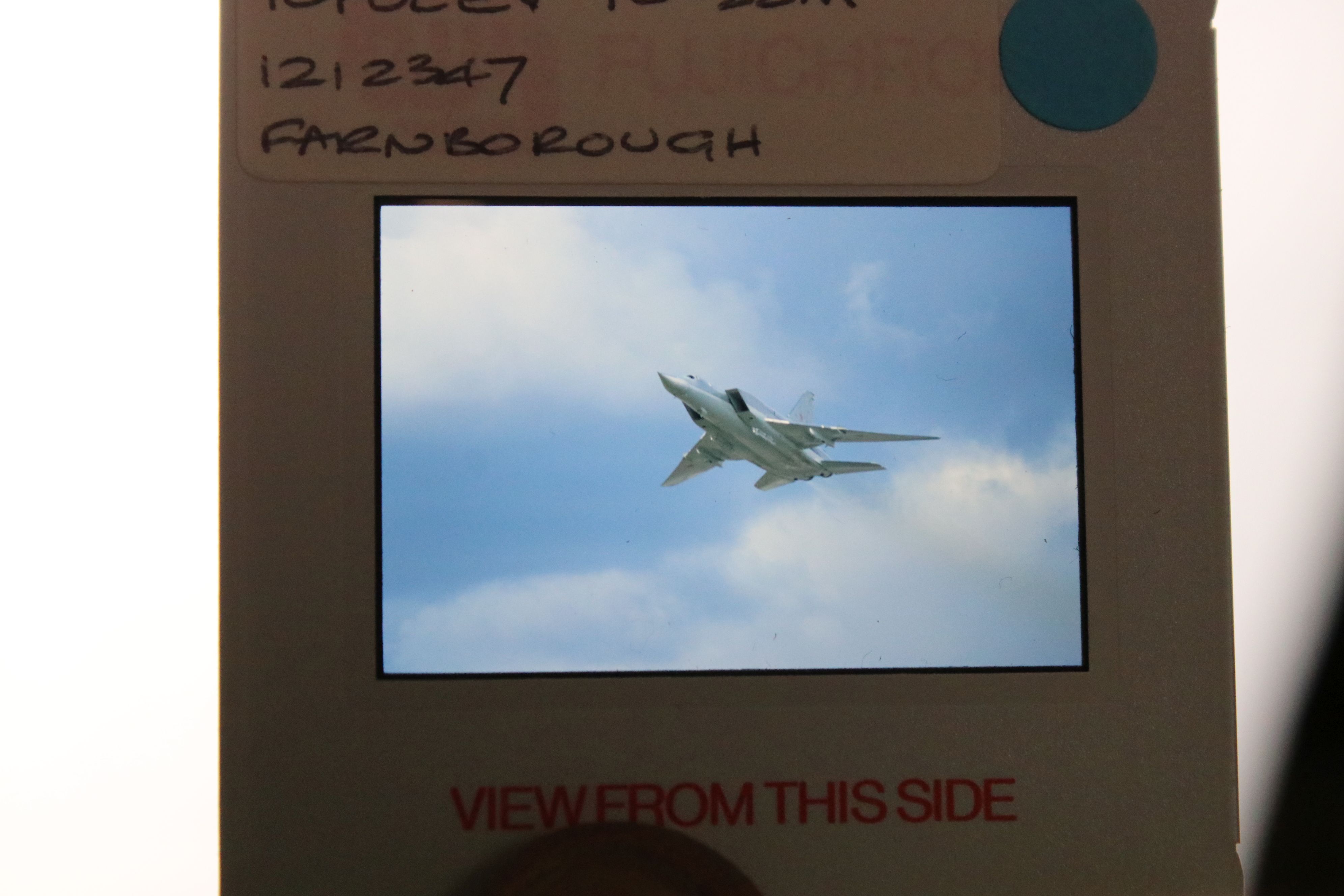 A collection of 35mm colour slides of military and civilian aircraft. - Image 6 of 9