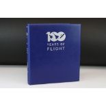 A Westminster Mint 100 Years of Flight 1903-2003 coin & stamp cover set contained within