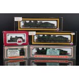Five boxed Dapol OO gauge locomotives to include 2 x D18A Dean Goods GWR Green 2517, ltd edn 0-4-4