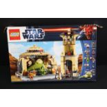 Star Wars - Boxed Lego Star Wars 9516 Jabba's Palace set, previously built and re-boxed by vendor