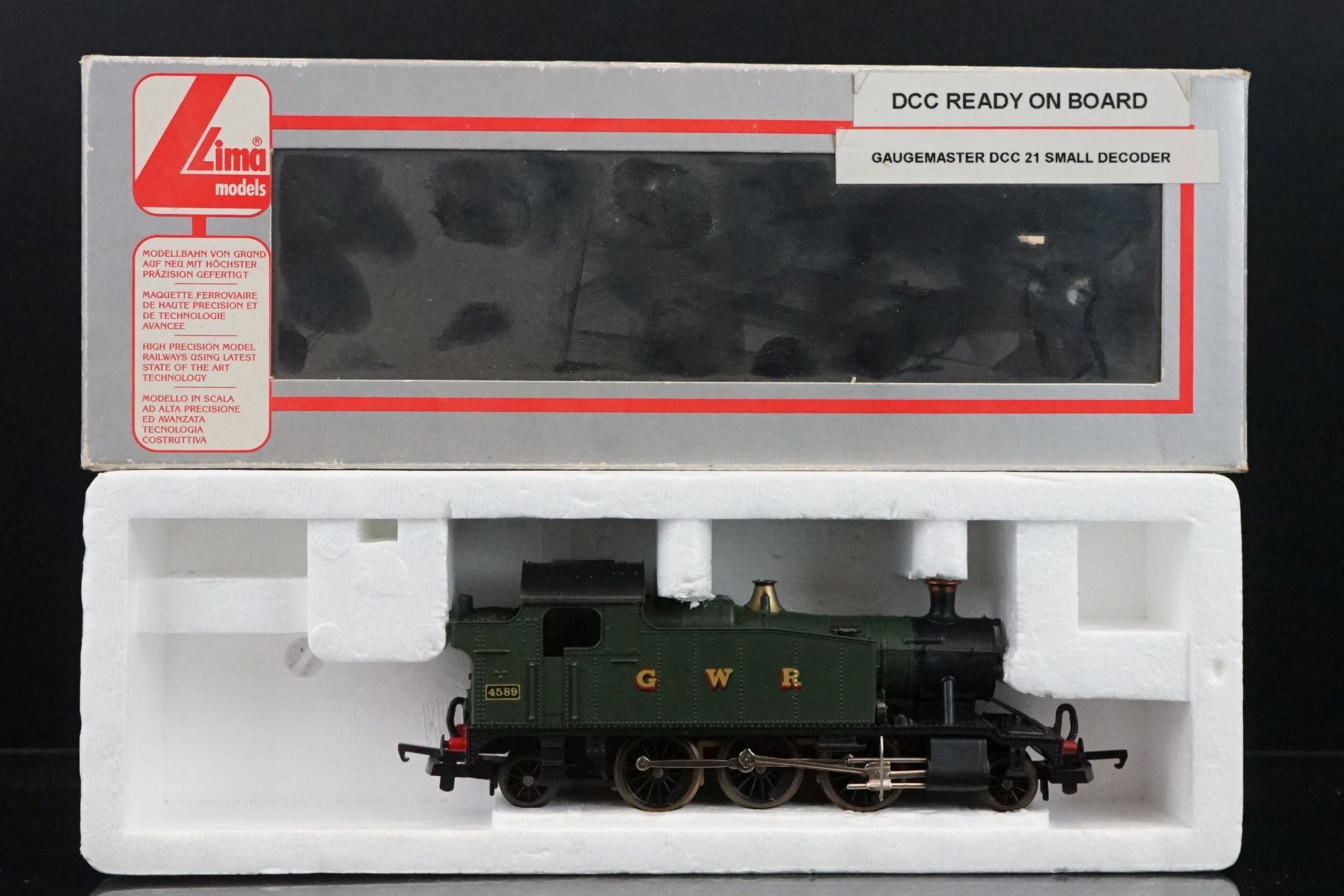 Four boxed OO gauge locomotives to include 2 x Lima both with DCC professionally fitted by the - Bild 2 aus 7