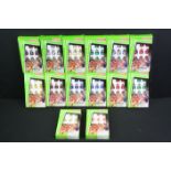 Subbuteo - 14 Boxed LW teams to include 743 Arsenal 2nd, 707 Chelsea, 701 Crystal Palace, 702