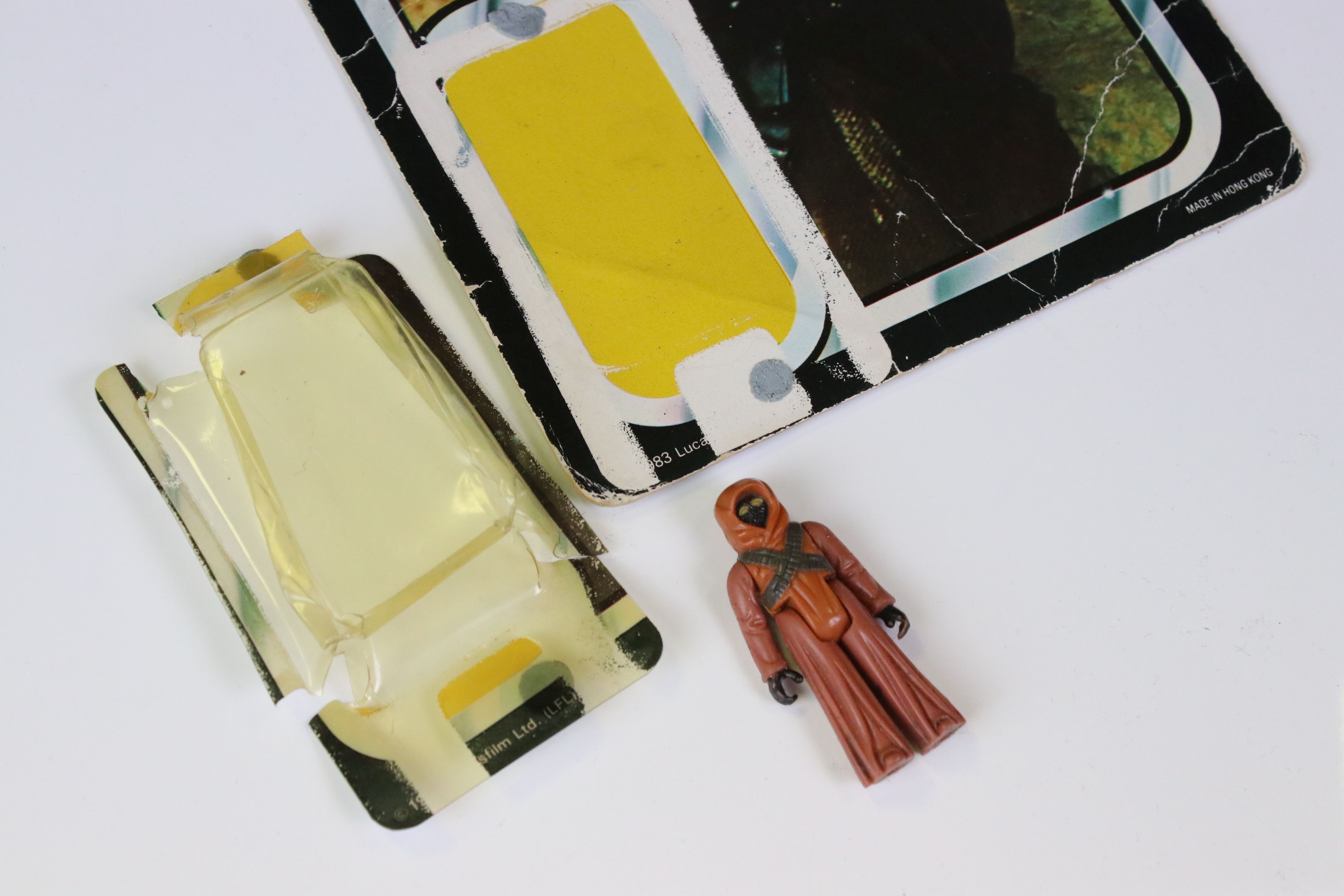 Star Wars - Three original carded Star Wars Return Of The Jedi figures to include General Mills - Bild 2 aus 14