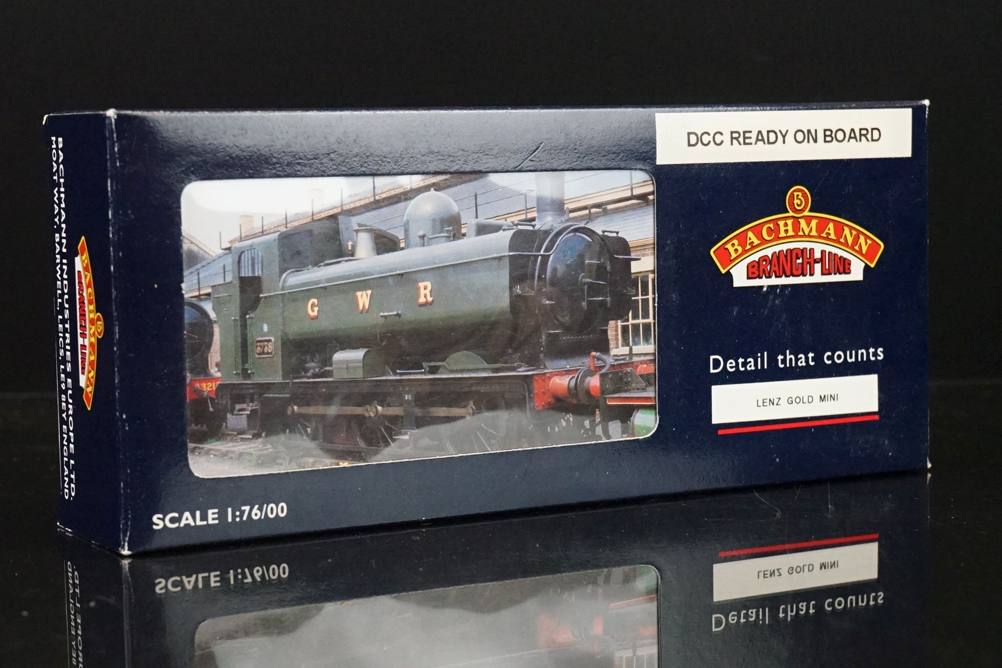 Five boxed Bachmann OO gauge locomotives with Lenz Gold Mini, Lenz Gols Std or Maccoder DCC - Bild 6 aus 7