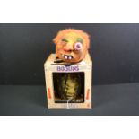 Original boxed Mattel Boglins Dwork along with Axlon Rude Ralph Ball Head Toy (2)