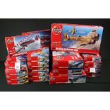 20 Boxed & unbuilt Airfix 1:48 plastic model plane kits to include A12007 Gloster Javelin, A09189