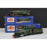 Two boxed Hornby Dublo locomotives to include EDLT20 Bristol Castle and EDL12 Duchess of Montrose