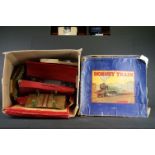 Boxed Hornby O gauge No 101 Tank Passenger Set with LNER 406 0-4-0 Locomotive, 3 x coaches and track