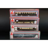 Four boxed Lima OO gauge locomotives/railcars to include The Royal Alex, Yeoman Endeavor, Express