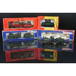 Four boxed HO gauge locomotives to include Fleischmann 4300 and 3 x Rivarossi examples, condition