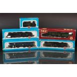 Five boxed Airfix OO gauge locomotives to include 54124-2 Restormel Castle Class GWR, 54152-7 1400