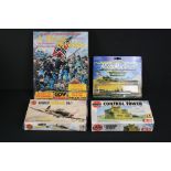 Boxed GDW Games A House Divided strategy gaming set, 2 x unbuilt boxed Airfix plastic model kits (