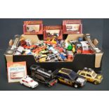 Quantity of play worn diecast models from the mid 20th C onwards to include Corgi, Matchbox, Dinky