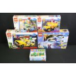 Lego - Five boxed Lego Disney Toy Story sets to include 7593 Buzz's Star Command Spaceship, 7595