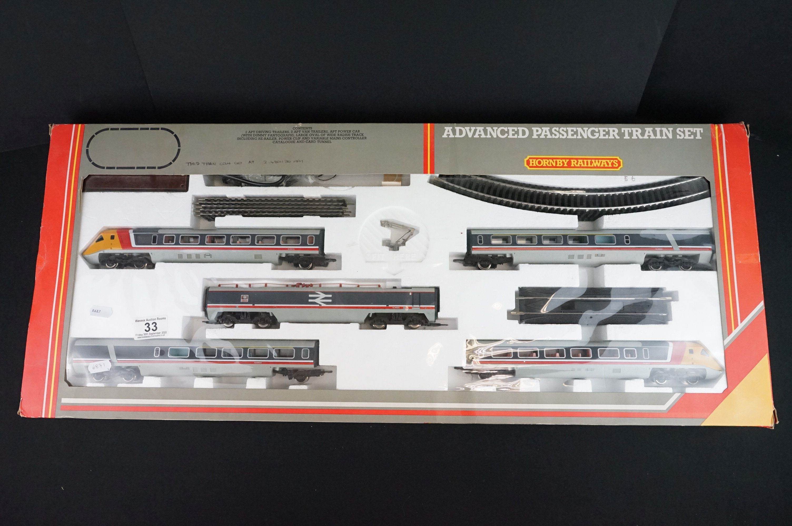 Two boxed Hornby OO gauge electric train sets to include R543 Advanced Passenger Train Set and - Bild 2 aus 13