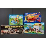 Two boxed & unopened Playmobil sets to include City Life 4140 & Country 5223 plus a boxed Corgi