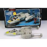 Star Wars - Boxed Kenner Return of the Jedi Y Wing Fighter Vehicle (missing Proton Torpedo), box has