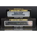 Two boxed Graham Farish N gauge locomotives to include 372377 A3 60066 Merry Hampton BR Green E/