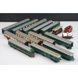 Two Traing OO gauge DMU engines to include M79079 & S1057S plus 13 x coaches featuring Triang &