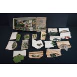 Collection of Britains Miniature Garden to include a boxed Span Roof Greenhouse and various