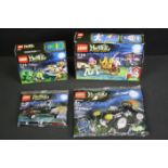 Lego - Four boxed / bagged Lego Monster Fighters sets to include 9462 The Mummy, 9461 The Swamp