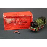 Boxed Hornby O gauge L456 No 1 Southern 29 Tank Locomotive with key, minimal play wear, vg