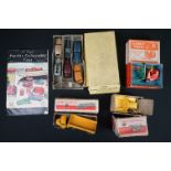 Three boxed Dinky diecast models to include 562 Dumper Truck in yellow, 521 Bedford Articulated