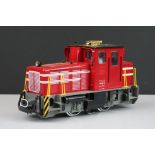 Lehmann G scale Schoema Diesel locomotive in red