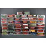 45 Cased Corgi Original Omnibus ltd edn diecast models with COAs, featuring sealed examples, to