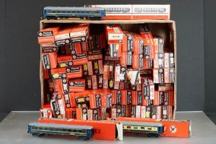 Around 70 boxed Playcraft / Jouef items of rolling stock to include coaches, wagons and vans