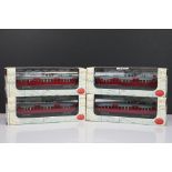 Set of four boxed EFE Exclusive First Editions London Underground 1938 Northern Line Tube Stock 1:76