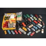 Collection of mid 20th C play worn diecast models to include Matchbox Lesney 75 Series, Dinky