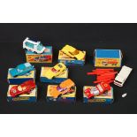 Eight Boxed Matchbox diecast models to include 6 x Superfast (33 Datsun 126X, 19 Road Dragster, 68