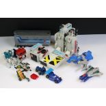 Transformers - Nine Original Hasbro Takara G1 Transformers to include Highbrow, Optimus Prime,