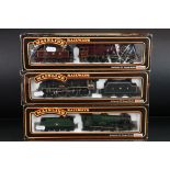 Three boxed Palitoy Mainline 00 gauge locomotives to include Scots Guardsman, Dinmore Manor and