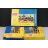 Three boxed Hornby Dublo train sets to include 2006, 2007 & 2008 all with locomotives and rolling