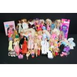 Quantity of mainly contemporary dolls to include Barbie, Action Man etc plus a Dolls Fashion