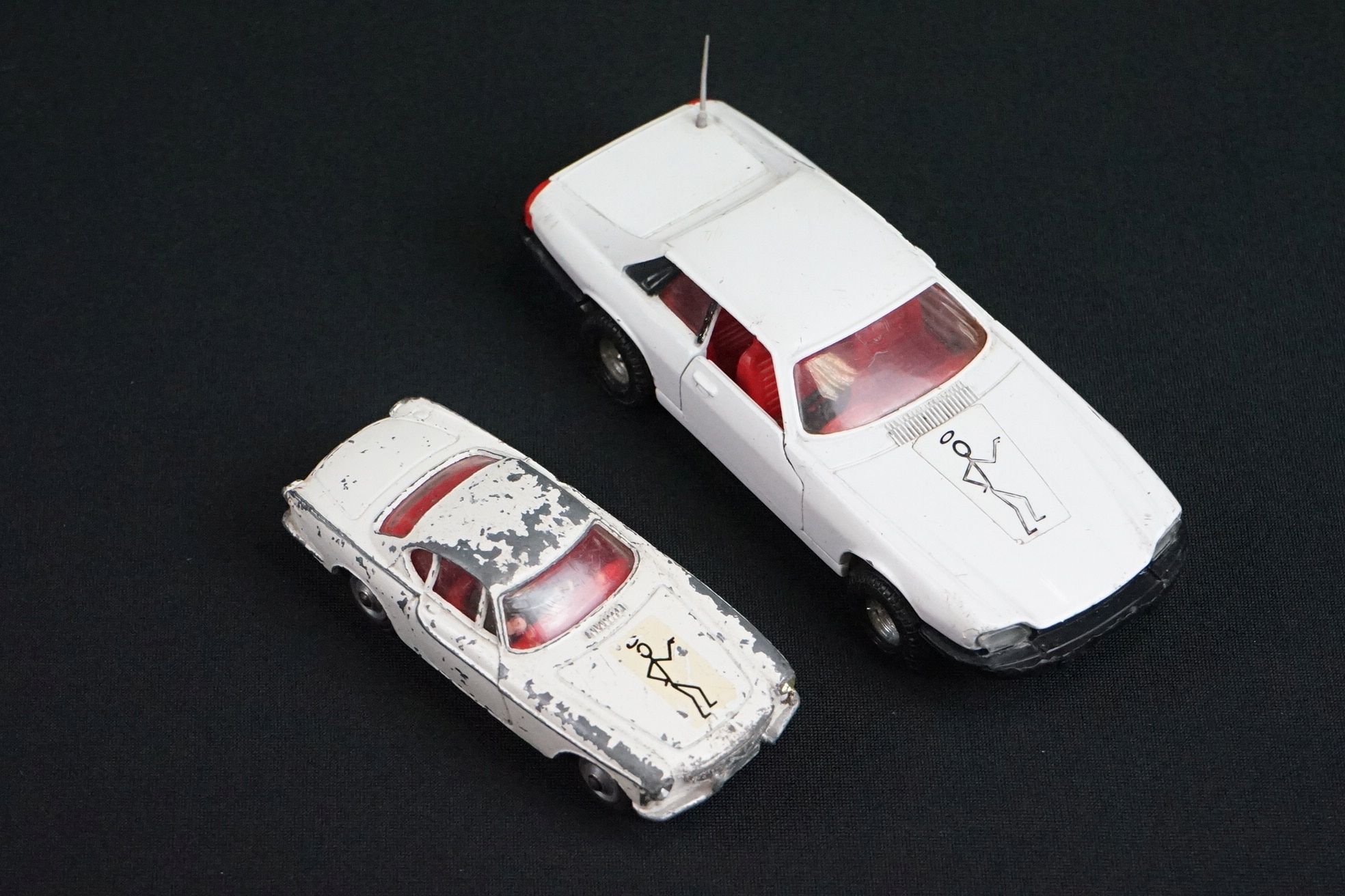 12 TV related diecast / plastic models to include Corgi Batmobile, original Corgi The Saint Volvo, - Bild 8 aus 14